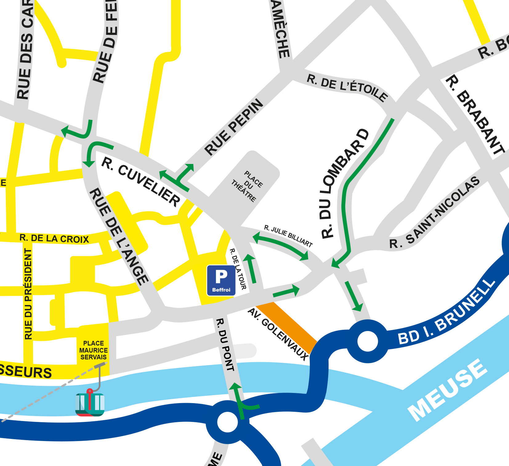 Avenue F. Golenvaux- Chantier du 25 mars au juin 2025